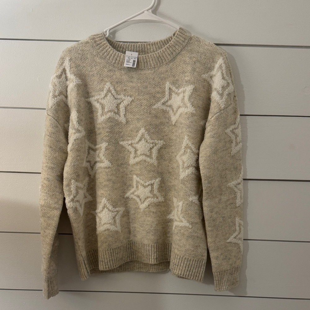 Maurices Cream Knit Sweater